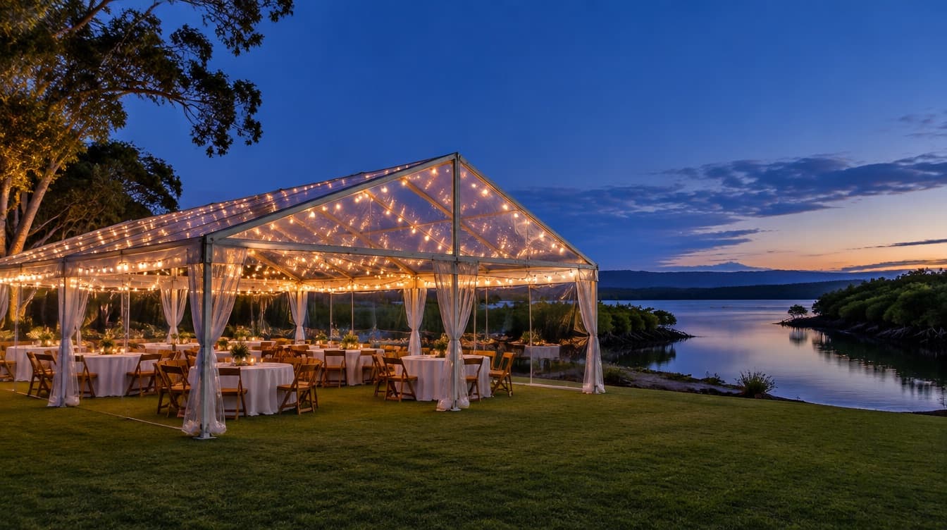 Marquee hire in Urunga