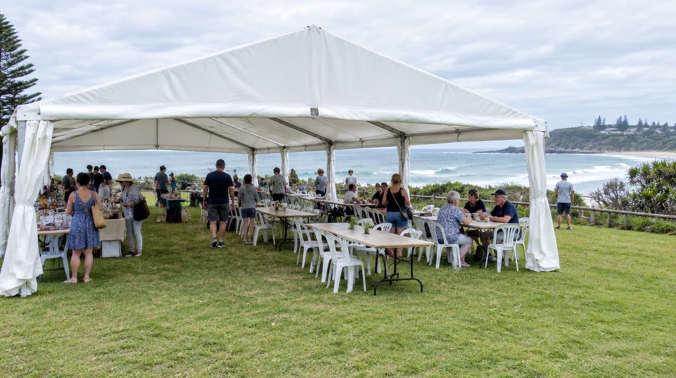 Marquee hire in Woolgoolga